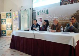 150301. Con la colaboración de Fundación Caja Rural del Sur,  ASAJA Sevila ha celebrado unas jornadas ganaderas en Cazalla de la Sierra