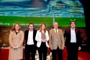 Díaz inauguró en Sevilla el III Congreso Andaluz de Agricultura y Regadío