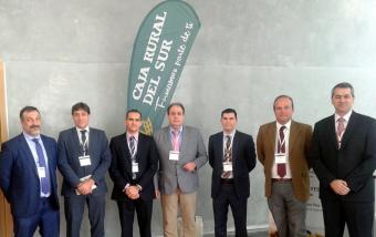 Directivos de Caja Rural del Sur asistieron a las Jornadas Internacionales  sobre la Aceituna de Mesa de Arahal en la que participa  la entidad