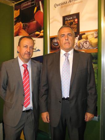 De izquierda a derecha: José María Vázquez, director de HERPAC, y José Antonio Espejo, director general de Besana Portal Agrari