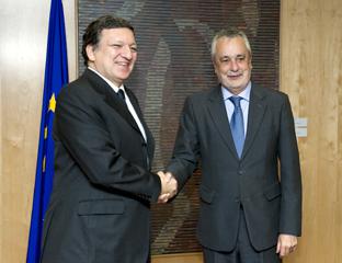 El presidente de la Junta se reúne con Durao Barroso para abordar las Perspectivas Financieras de la UE y la reforma de la PAC