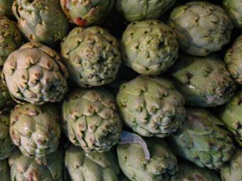 Las alcachofas se desploman un 21,5 % en origen, según los datos del MARM